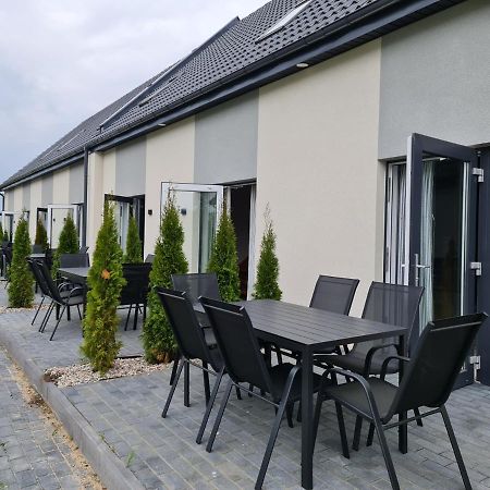 Domki Osada Kalinowa Leba Nowecin Sauna Exterior foto