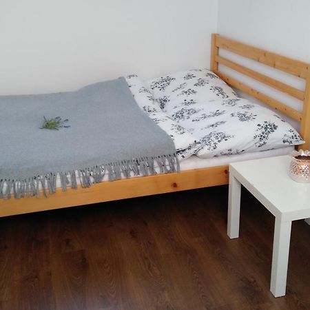 Domki Osada Kalinowa Leba Nowecin Sauna Exterior foto