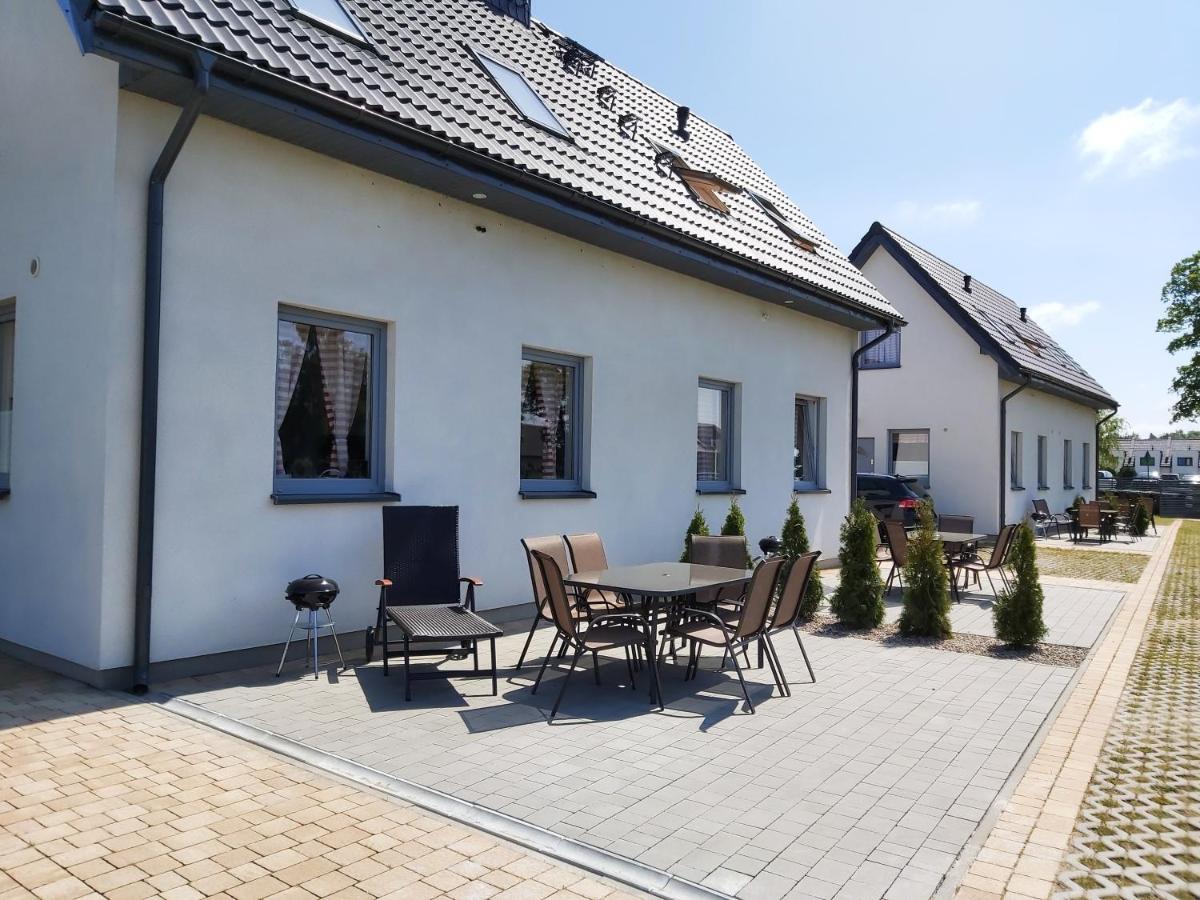 Domki Osada Kalinowa Leba Nowecin Sauna Exterior foto