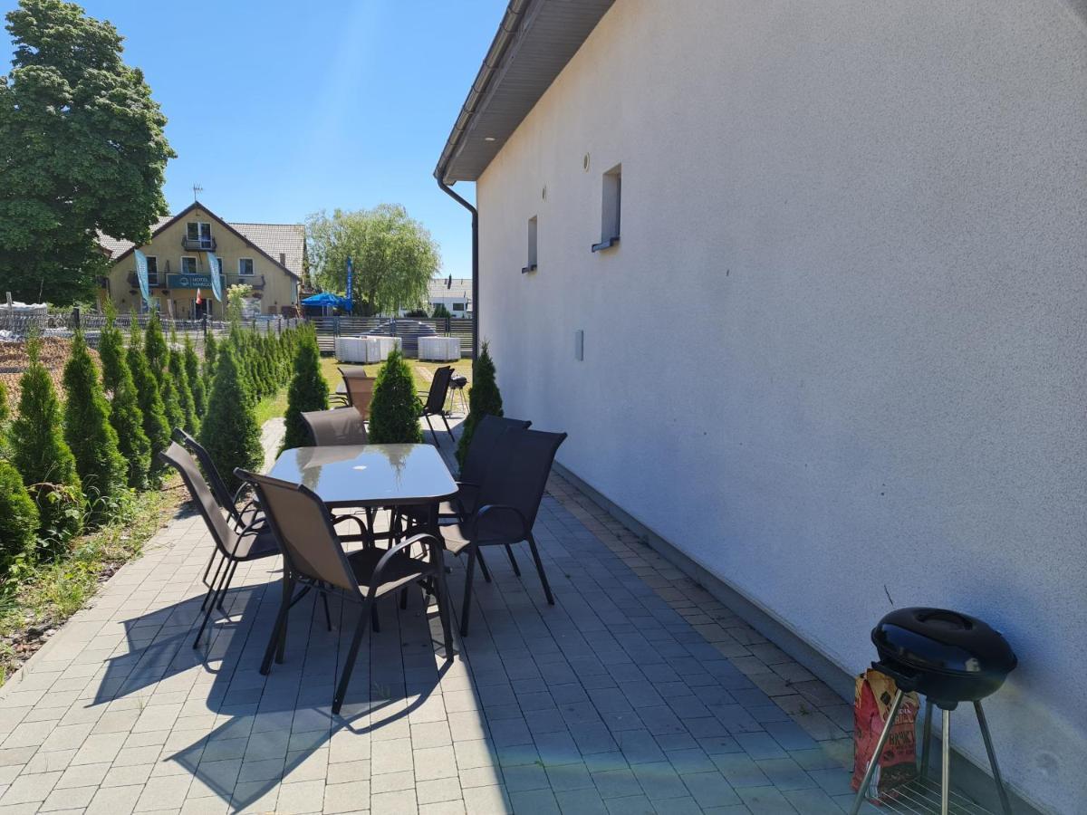 Domki Osada Kalinowa Leba Nowecin Sauna Exterior foto