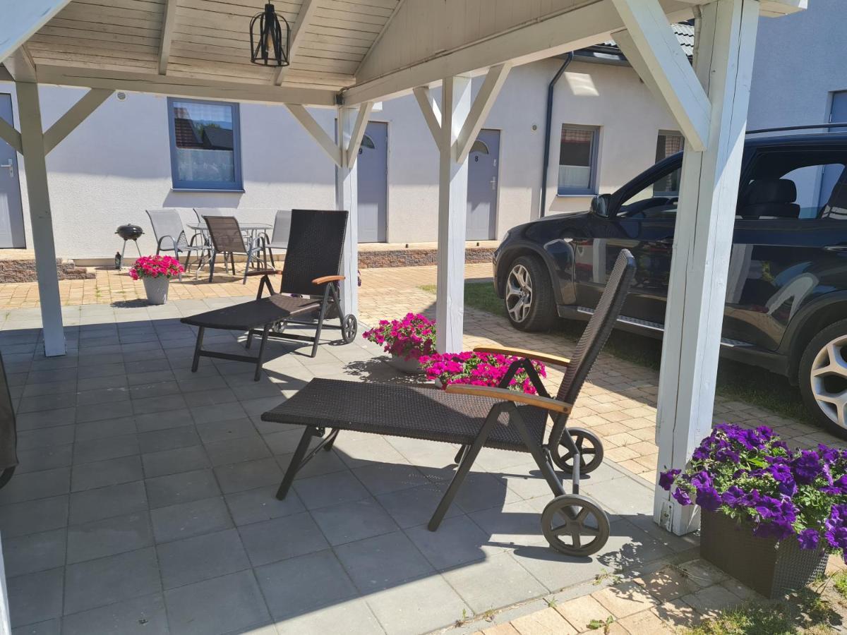 Domki Osada Kalinowa Leba Nowecin Sauna Exterior foto