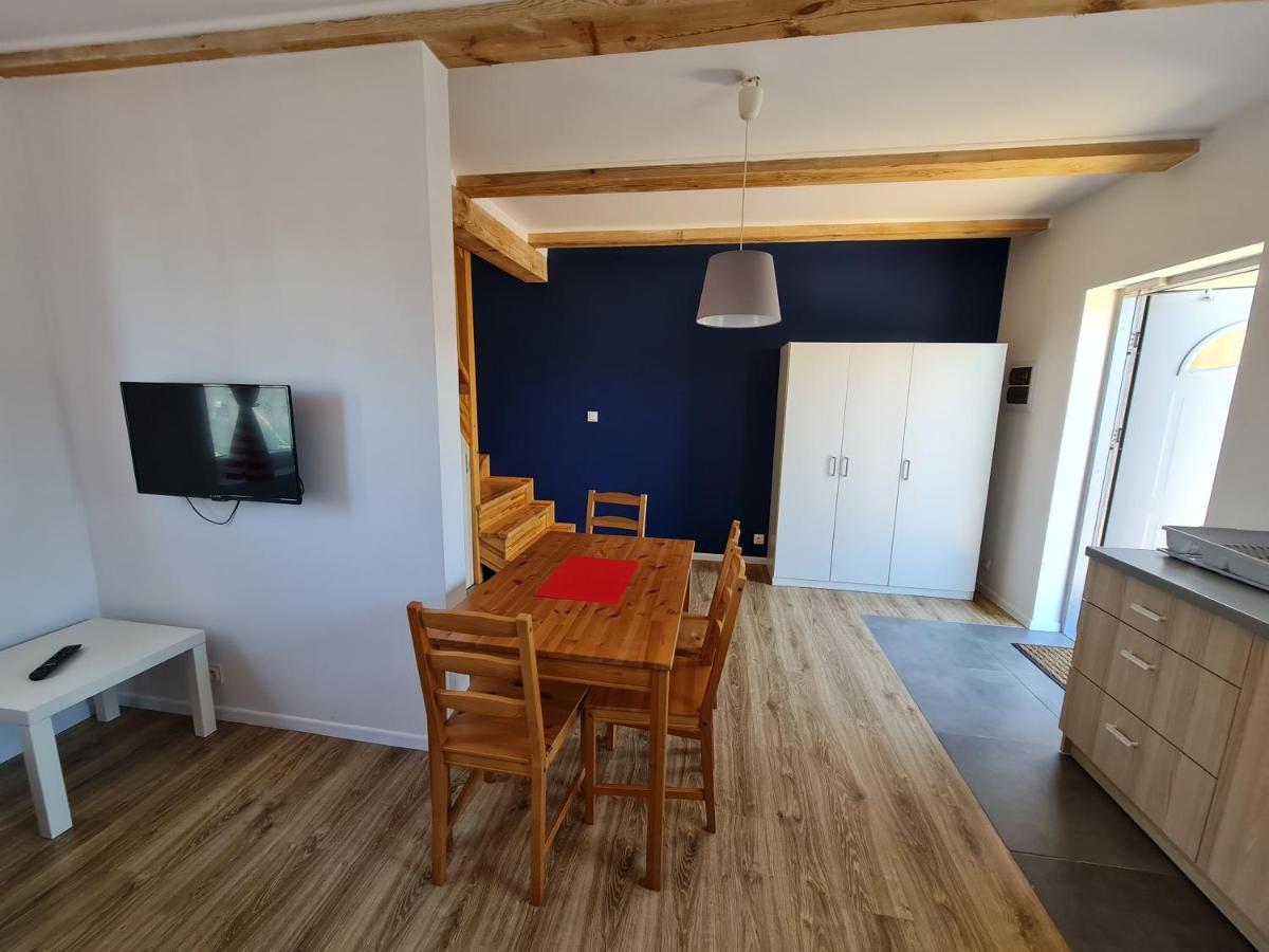 Domki Osada Kalinowa Leba Nowecin Sauna Exterior foto
