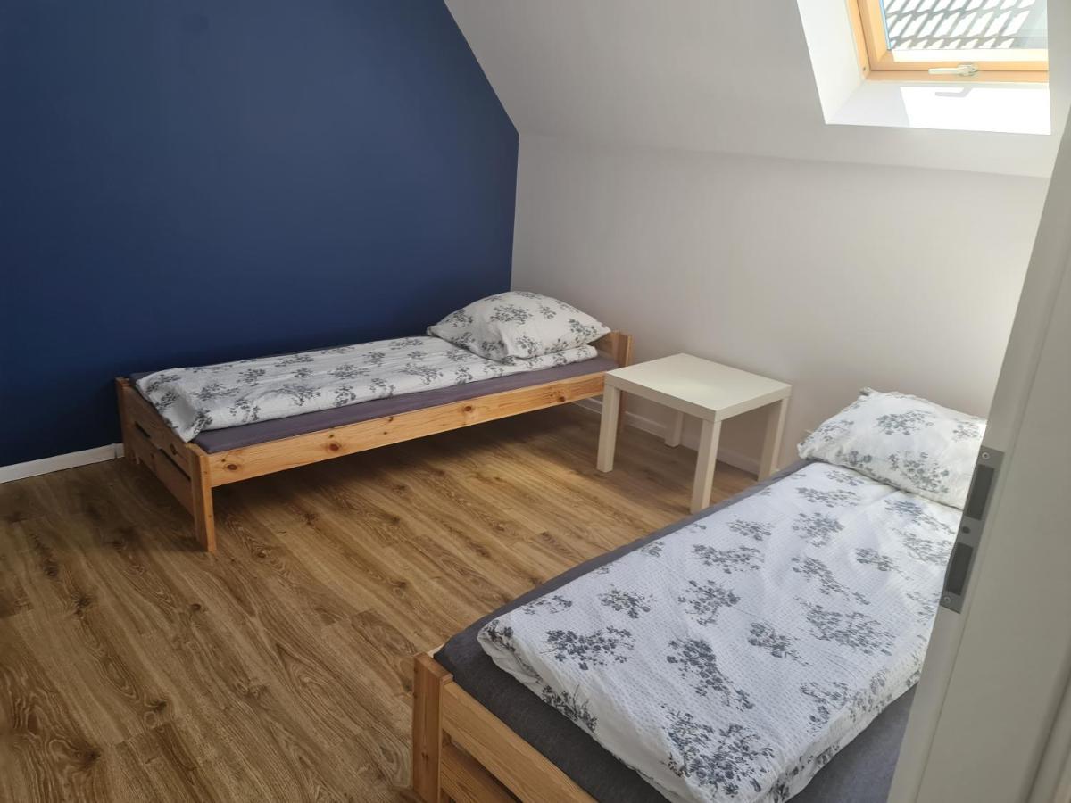 Domki Osada Kalinowa Leba Nowecin Sauna Exterior foto