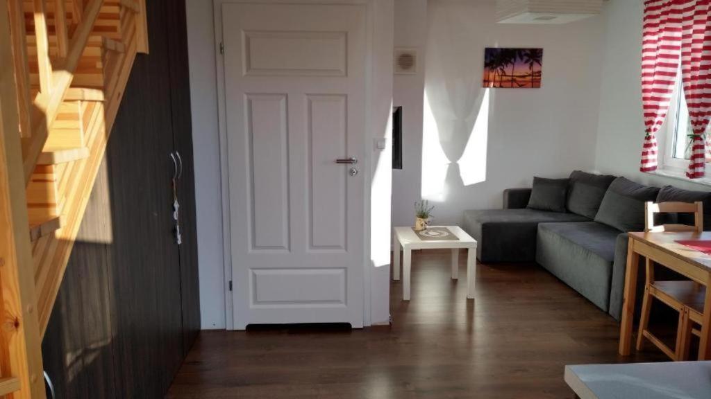Domki Osada Kalinowa Leba Nowecin Sauna Exterior foto