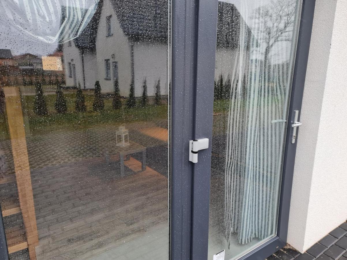 Domki Osada Kalinowa Leba Nowecin Sauna Exterior foto
