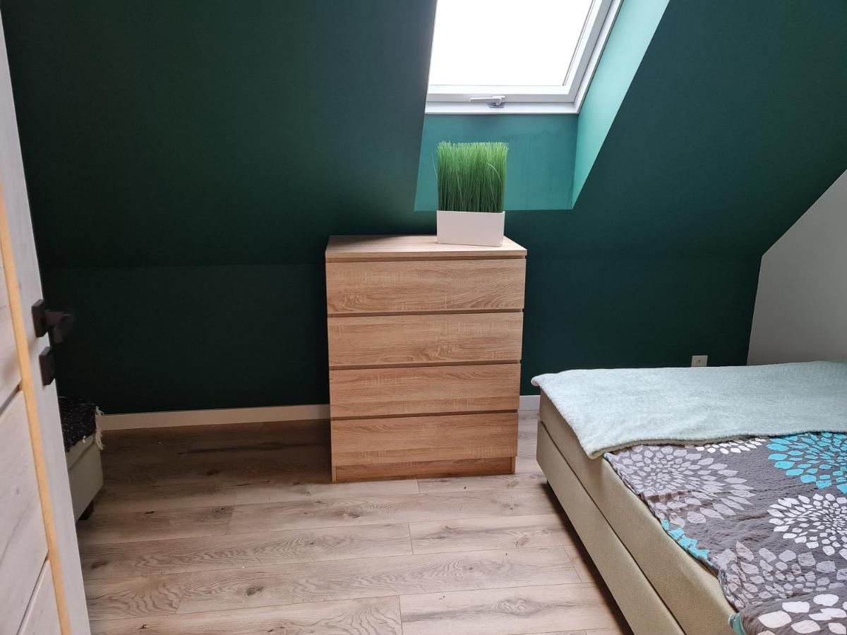 Domki Osada Kalinowa Leba Nowecin Sauna Exterior foto