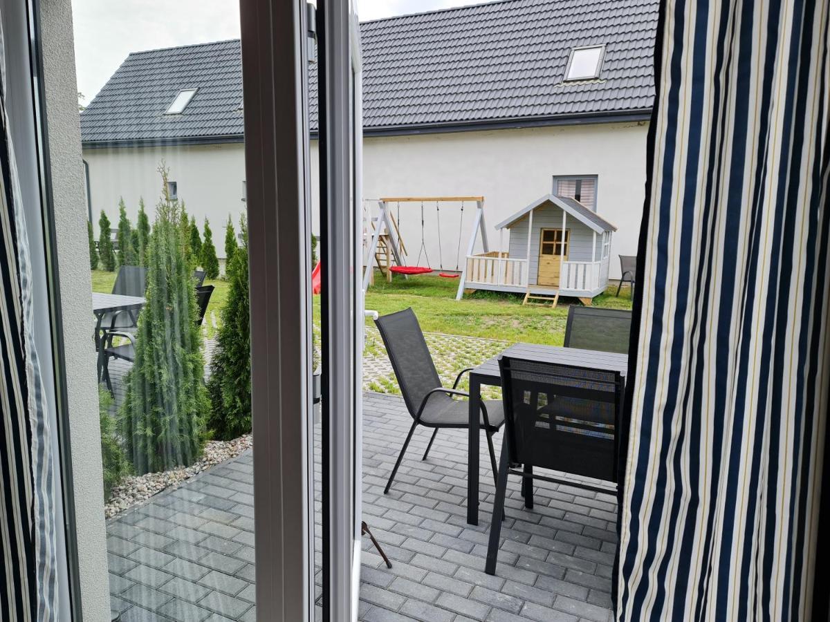 Domki Osada Kalinowa Leba Nowecin Sauna Exterior foto
