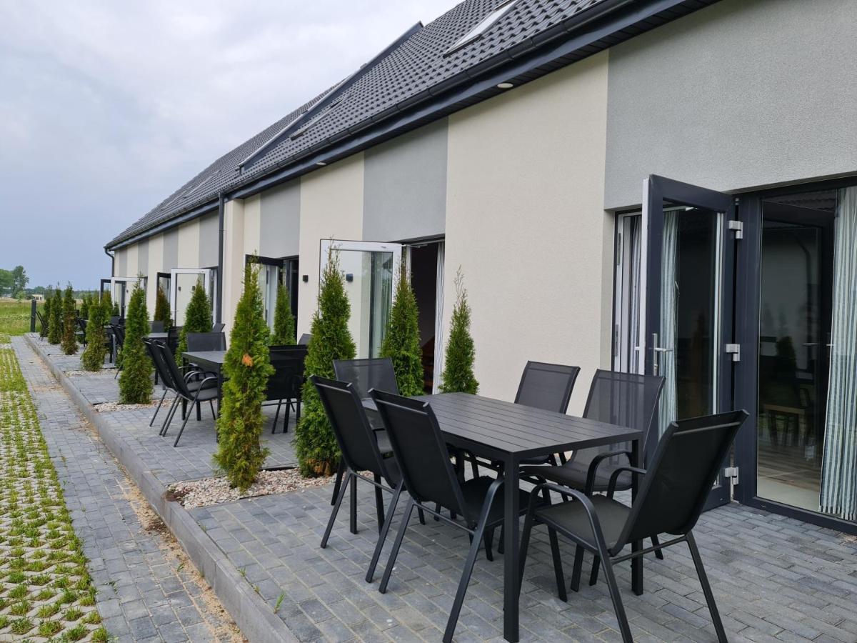Domki Osada Kalinowa Leba Nowecin Sauna Exterior foto