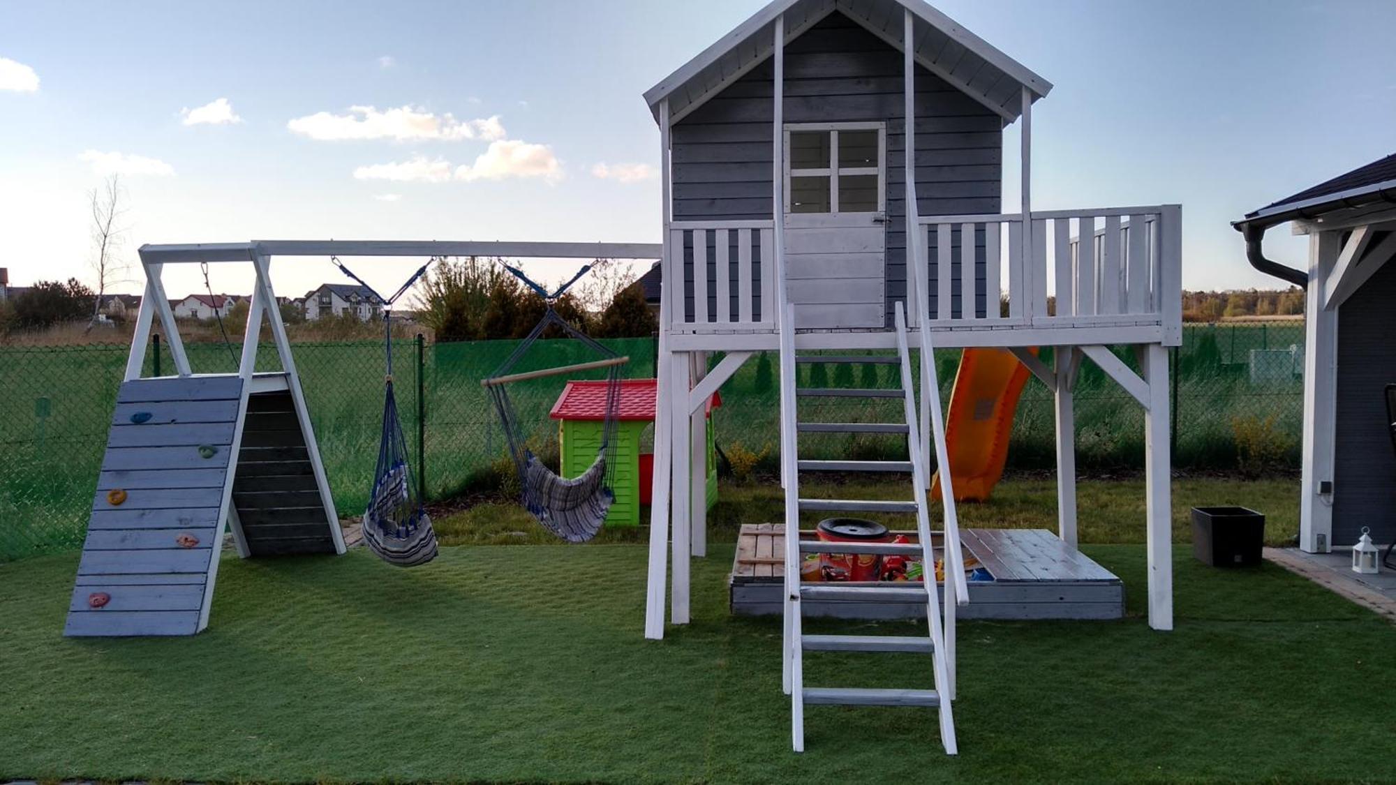 Domki Osada Kalinowa Leba Nowecin Sauna Exterior foto