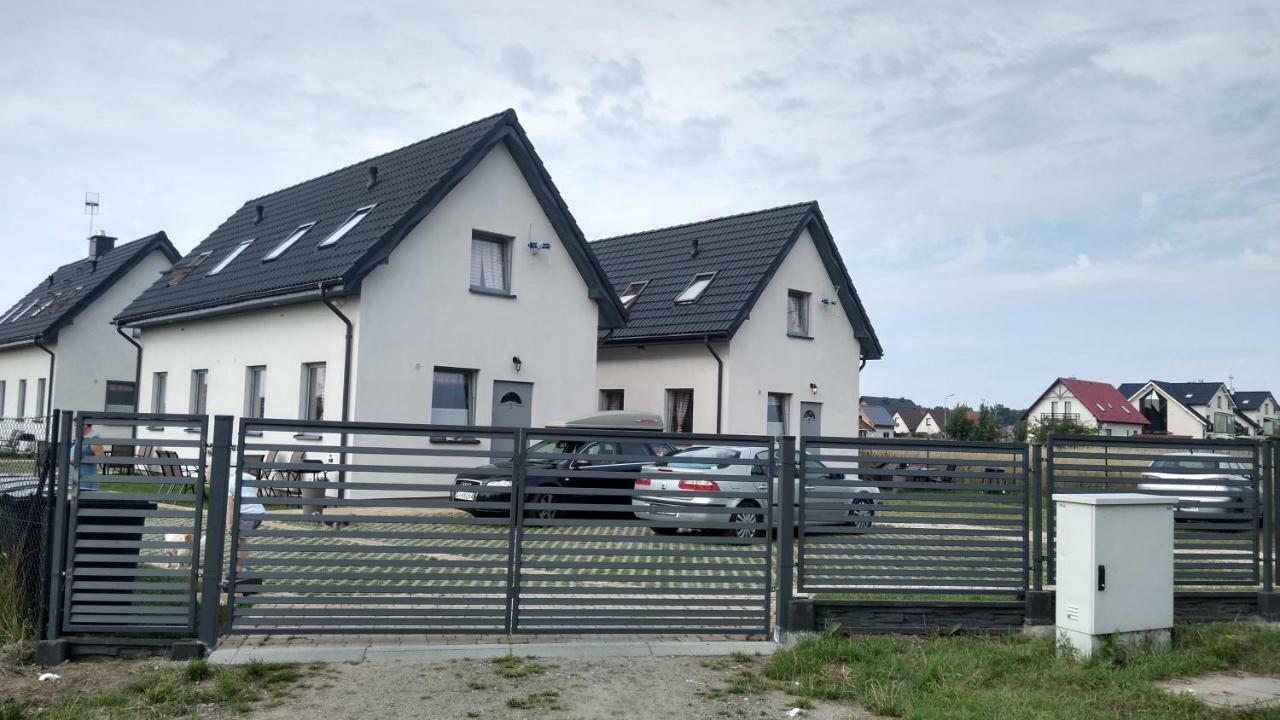 Domki Osada Kalinowa Leba Nowecin Sauna Exterior foto